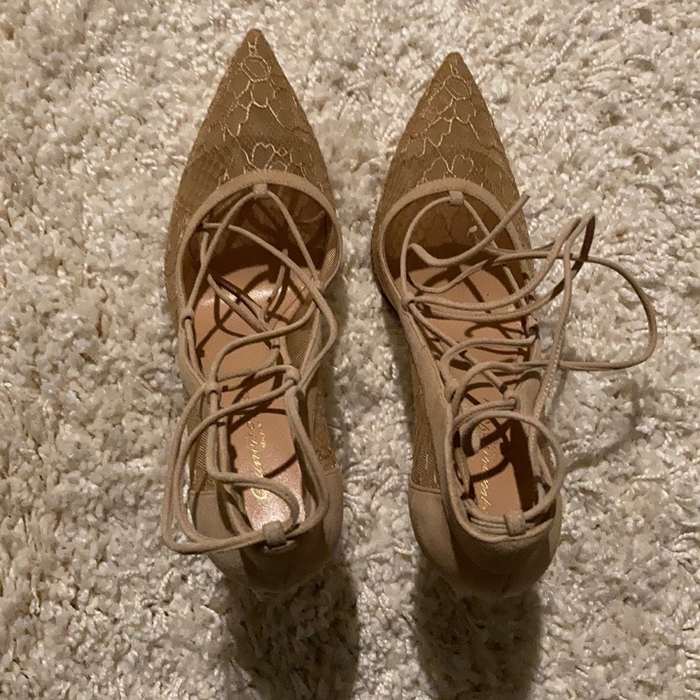 Gianvito Rossi lace up pumps